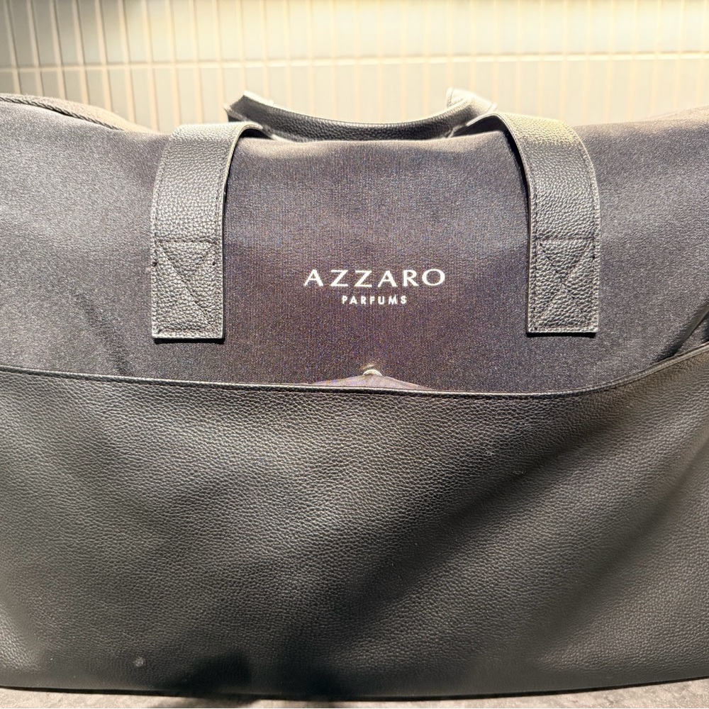Azzaro Black Duffle Bag